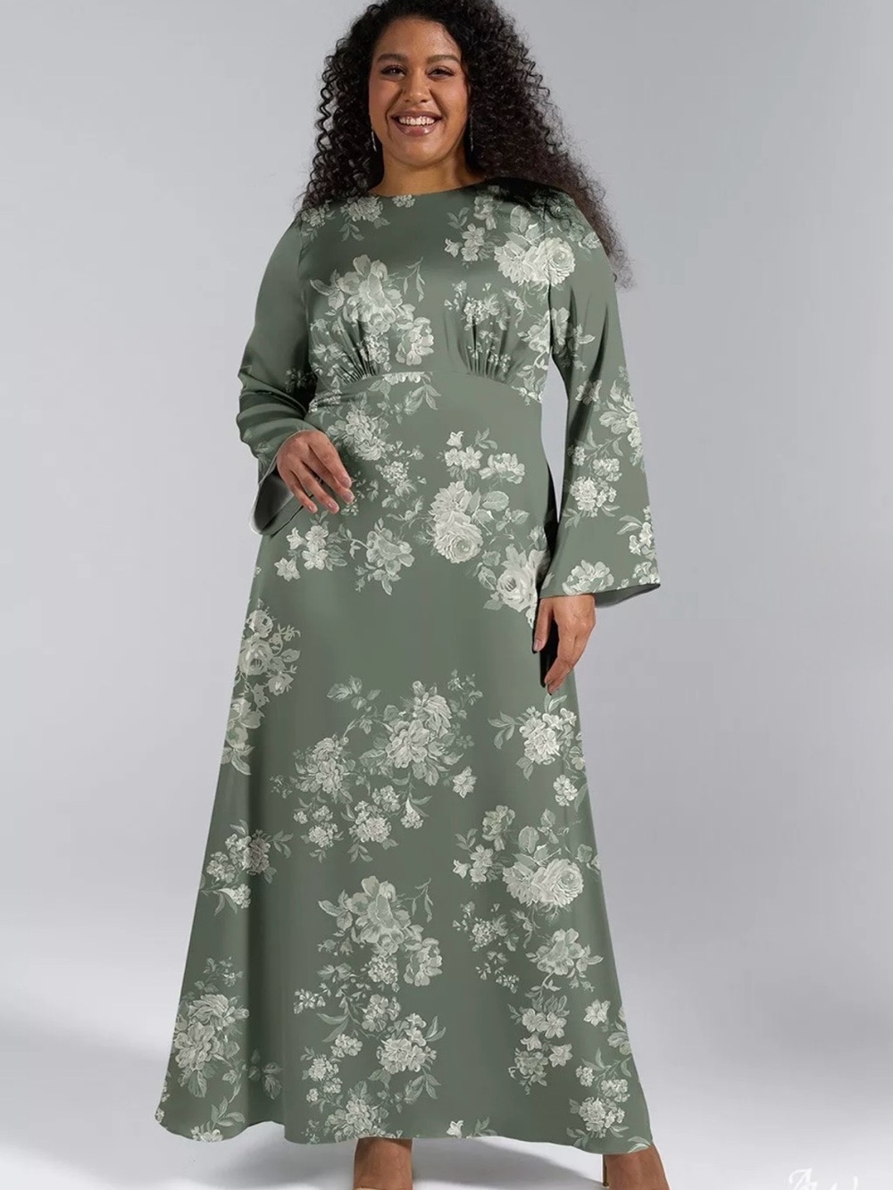 AW Bridal Ginevra Floral Maxi Dress